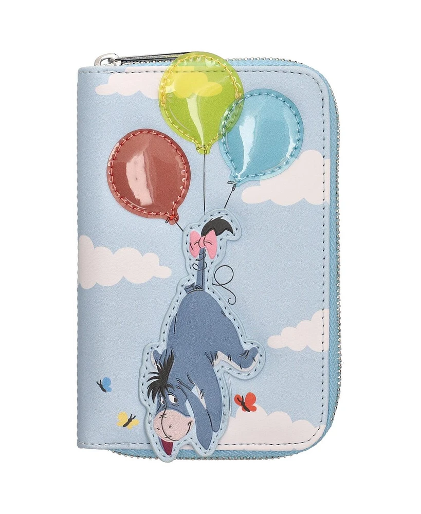 Loungefly Winnie the Pooh Balloons Zip Around Wallet