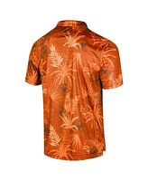 Colosseum Men's Orange Clemson Tigers Big & Tall Palms Polo