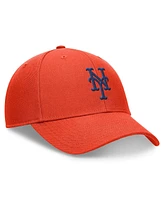 Nike Men's Orange New York Mets Evergreen Club Performance Adjustable Hat