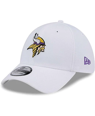 New Era Men's White Minnesota Vikings Main 39Thirty Flex Hat