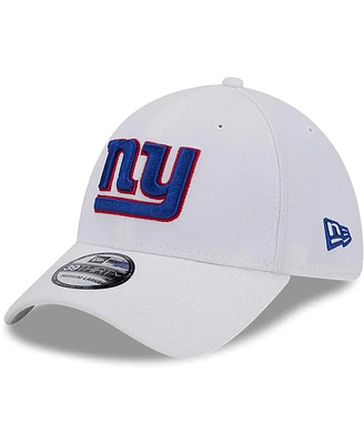 New Era Men's White York Giants Main 39Thirty Flex Hat