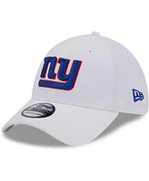 New Era Men's White New York Giants Main 39Thirty Flex Hat