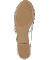 Journee Collection Women's Ekko Woven Flats