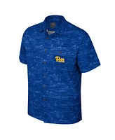 Colosseum Men's Royal Pitt Panthers Ozark Button-Up Shirt