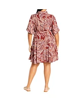 City Chic Women's Marley Dress