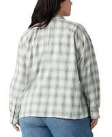 Levi's Plus Size Harrison Cotton Long-Sleeve Shirt