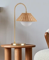 Ink+Ivy Laguna Rattan Weave Table Lamp