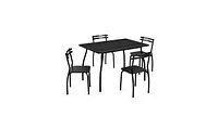 Slickblue 5 pcs Dining Table and Chair Set