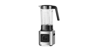 Slickblue 1500W 5-Speed Countertop Smoothie Blender with 5 Presets and 68oz Tritan Jar-Silver