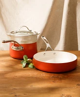 Bloomhouse 4 Piece Enamel Cookware Set