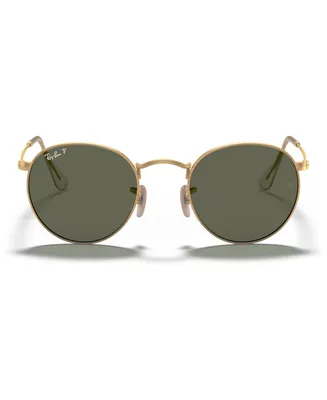 Ray-Ban Polarized Sunglasses , RB3447 Round Metal