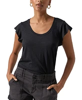Sanctuary Women's West Side Crewneck Short-Sleeve T-Shirt