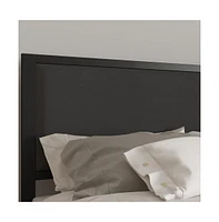 Merrick Lane West Avenue Queen Headboard Upholstered Headboard With Metal Frame And Adjustable Rail Slots