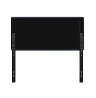 Merrick Lane Coppola Full Headboard With Tufted Upholstery And Powder Coated Metal Frame