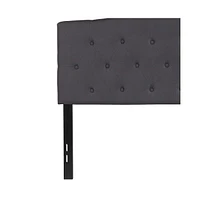 Arched Full Button Tufted Upholstered Headboard