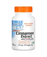 Doctor's Best Cinnamon Extract with CinSulin 250 mg - 120 Veggie Caps - Assorted Pre