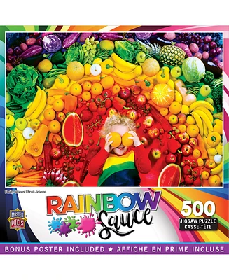 Masterpieces Rainbow Sauce - Fruity-licious 500 Piece Jigsaw Puzzle