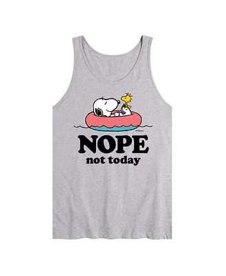 Hybrid Apparel Peanuts Nope Mens Jersey Tank