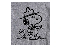 Hybrid Apparel Peanuts Outdoor Mens Short Sleeve Tee