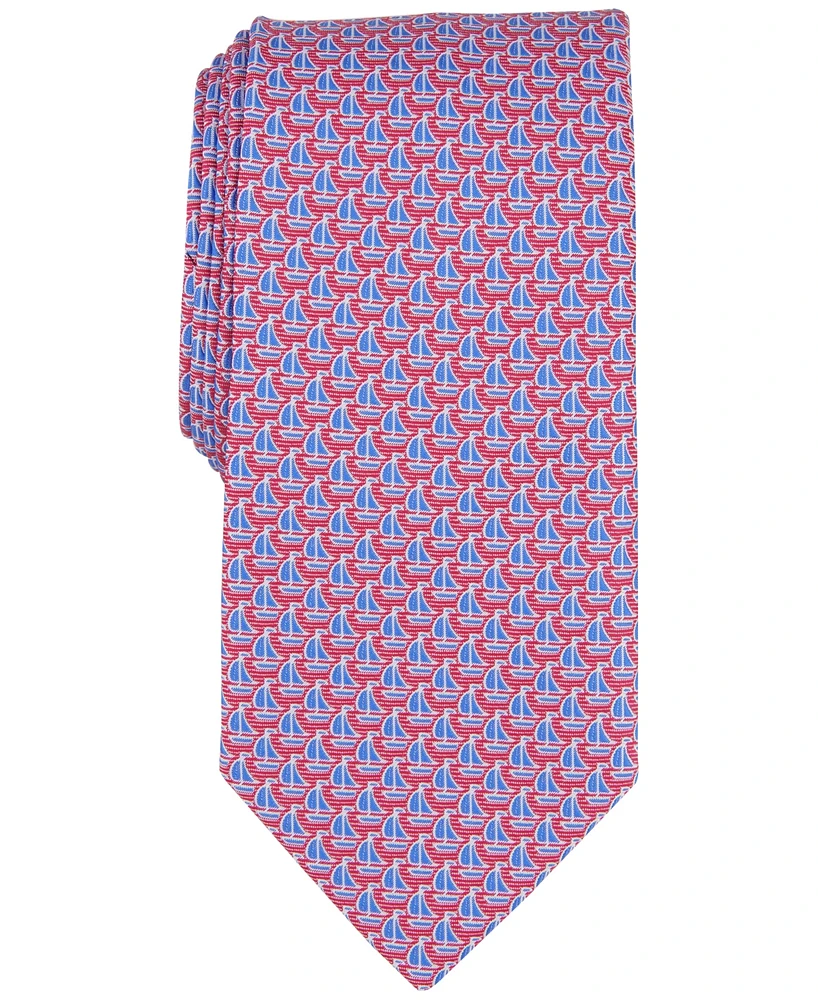 Club Room Men's Rhine Sailboat Tie, Created for Macy's