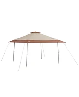 Coleman 13 x 13 Canopy Sun Shelter with Instant Setup, Khaki