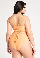 Eloquii Plus Back Beading Detail One Piece