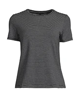 Lands' End Women's Moisture Wicking Upf Sun T-shirt