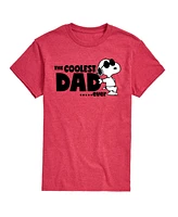 Hybrid Apparel Peanuts Dad Mens Short Sleeve Tee