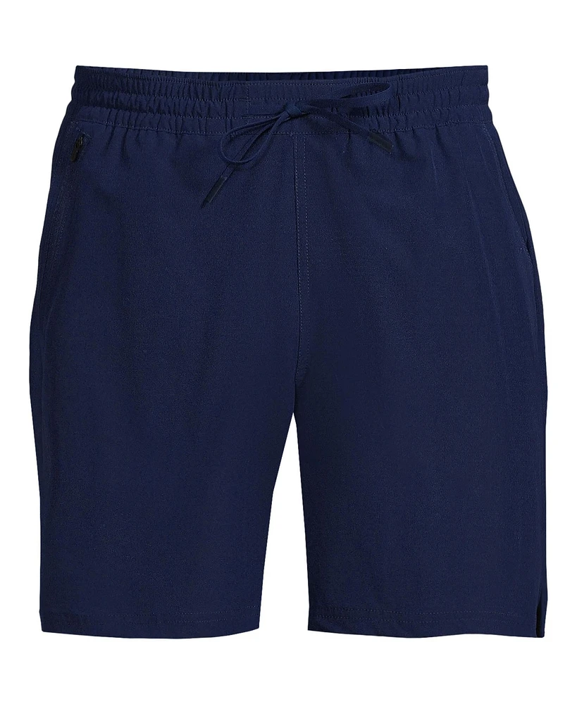 Lands' End Men's Active 7" Swim Trunks