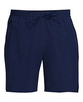 Lands' End Men's Active 7" Swim Trunks