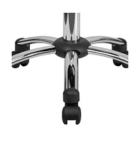 Emma+Oliver Medical Ergonomic Stool With Chrome Base