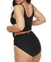 Marseille Women's Plus-Size Swimwear High Waist Bikini Panty