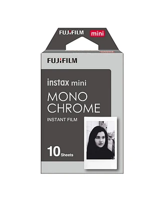 Fujifilm Instax Mini Monochrome Film (10 Exposures, Credit Card-Sized)