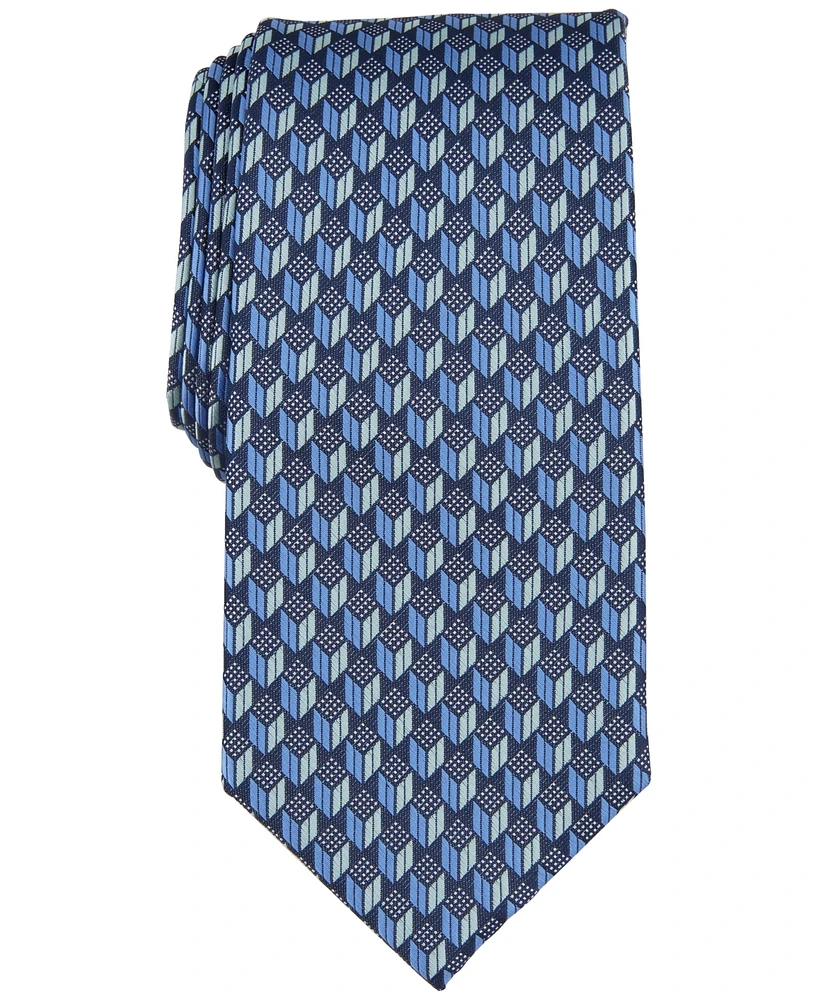 Perry Ellis Men's Briscoe 3D Cube Tie