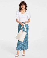 On 34th Womens T Shirt Slip Skirt Created For Macys