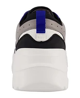 Dkny Men's Mixed Media Runner on a Lightweight Sole Sneakers