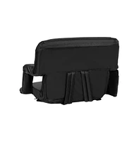 Extra Wide Portable Stadium Chair With Reclining Padded Back & Seat, Lightweight Metal Frame Armrests Backpack Straps