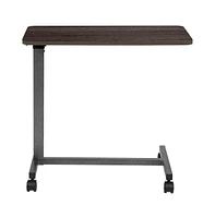 Adjustable Overbed Table With Wheels For Home And Hospital