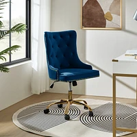 Adelaida Contemporary Task Chair with Tufted Back