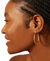 Audrey by Aurate Lattice Extra Small Hoop Earrings in Gold Vermeil, Created for Macy's