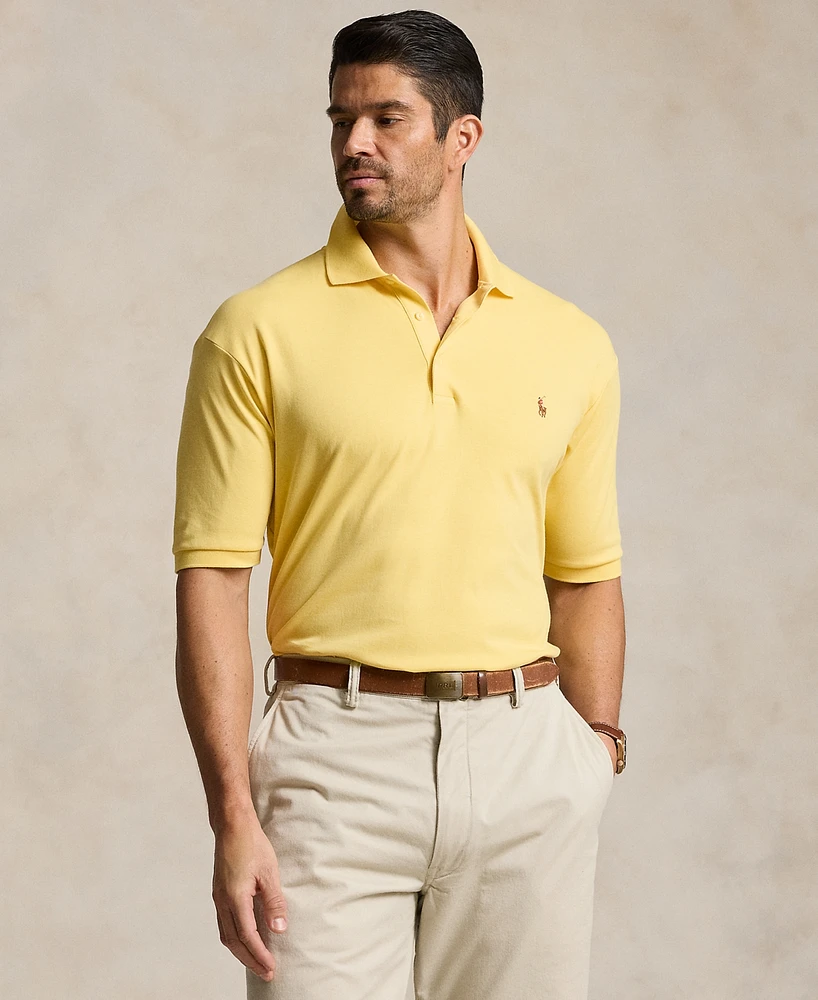 Polo Ralph Lauren Men's Big & Tall Cotton Interlock Shirt