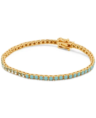 Kate Spade New York Gold-Tone Cubic Zirconia Tennis Bracelet