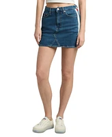 Tommy Jeans Women's Izzie Denim Flag Mini Skirt