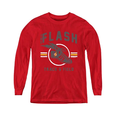 Justice League Boys of America Youth Track And Field Long Sleeve Sweatshirts
