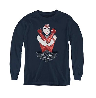 Wonder Woman Boys Movie Youth Amazon Long Sleeve Sweatshirts