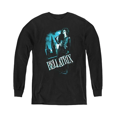Harry Potter Boys Youth Bellatrix Full Body Long Sleeve Sweatshirts