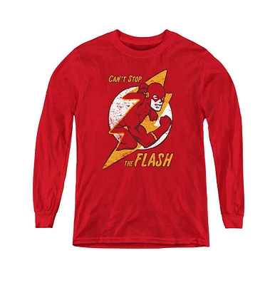 Flash Boys Dc Youth Comics Bolt Long Sleeve Sweatshirts