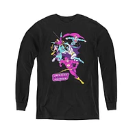 Justice League Boys of America Youth Colorful Long Sleeve Sweatshirts