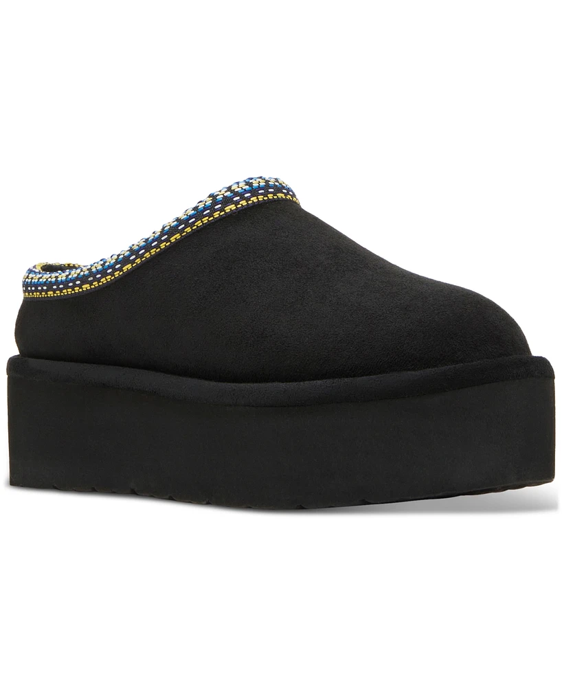 Madden Girl Elyse-w Platform Cozy Slippers