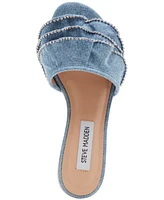 Steve Madden Women's Lilou Ruffle Slide Sandals